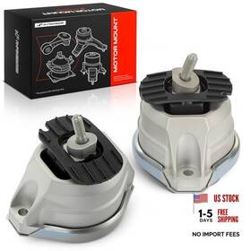 Premiumpartswhosale Apem1194 2pcs Front Left And Right Engine Motor Mount Kit Compatible With Bmw E60