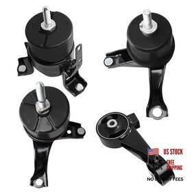 Qryippdm Ff045 Engine Motor And Transmission Mount Kit Compatible With 2002-2003 Es300 3.0l
