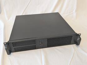 Rackchoice 238c 2u Microatx Compact Rackmount 2 X 5.25 Chassis 80mm Fans