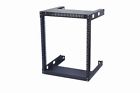 Racklnwora-12u Kenuco Wall Mount Open Frame Steel Network Equipment Rack Inch