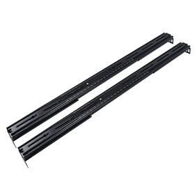 Ro-srxx0026x001 Rackowl 26 Inch Universal Server Rack Rails Adjustable Depth For 4 Post