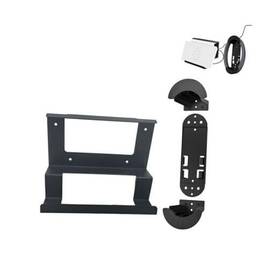Ts-slg3inbmob241021 Resha Metal Starlink Router And Power Supply Bracket Kit Black 2 In 1 Mount Set