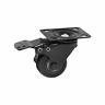 Rm4casters-1n Caster Accessory Rack Cart Cpnt For Wall Or 662919104868