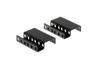 Rra2u Cablesandkits 2ru Recessed Rack