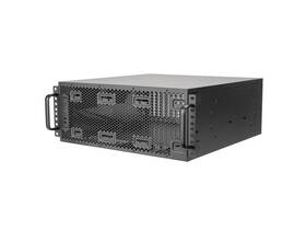 Silverstone Sst-rm4a Black 4u Rackmount Server Chassis With Enhanced 360mm