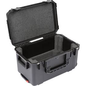 Skb Sk3i13m124u Iseries 4ru Injection Molded Fly Rack Waterproof Wheeled Case 9 Inch Depth