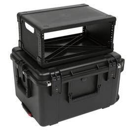 Skb3i17m124u Skb Iseries Case With Removable 4u Injection Molded Rack Cage Tsa Latches And W