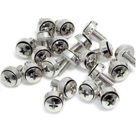 Startech 065030790789 Startech.com M5 Mounting Screws For Server Rack Cabinet Cabscrews