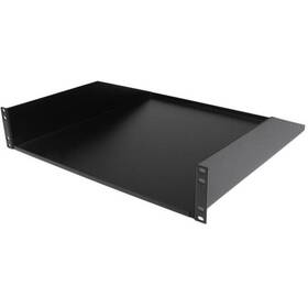 Startech 065030848114 2u Heavy Duty Fixed Server Rack Cabinet Shelf - 125lbs