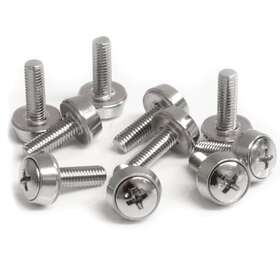 Cabscrewsm5 Startech Startech.com M5 X 12mm - Screws 100 Pack Mounting For Server Rack