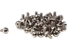 Cabscrewsm6 Startech Startech.com 50 Pkg M6 Mounting Screws For Server Rack Cabinet