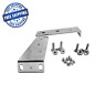 Wqeynyzzzz General Rack Mount Kit Include Carbon Steel Zinc Plated