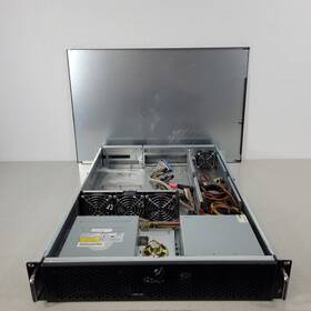 X-255x X-case X-255f 2u Rack Mount Chassis Atx Server With Cd Drive And Power Supply