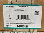 Panduit CDPP8RG Din Rail Mount Copper Patch Panel 8-PORT- New Open Box. Fixed Price $185.00.