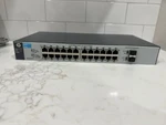 Hp J9803A 1810-24G Port Gigabit Managed Compact Smart Switch. Fixed Price $47.75.