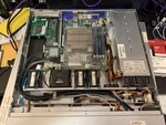 Intel Complete SP1200 1U Server, 4 3.5INCH Hotswap Bays, 32GB Ecc Ram, Xeon. Fixed Price $362.50.
