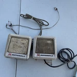 Vintage Motorola Metal External Speaker Model TSN6000A-1, 1970S Mounting Bracket. Fixed Price $50.00.