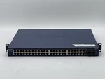 Netgear Prosafe GS748T 48-PORT Gigabit Smart Switch V3-NO Power Cord. Fixed Price $42.00.