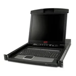 Apc AP5808 17 Rack Lcd Console With Integrated Port Analog Kvm Switch. Fixed Price $975.00.