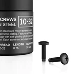 Premium Carbon Steel 10/32 Rack Screws And Nylon Washers, 50-PIECE Set. Fixed Price $13.99.