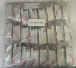 Lot Of 25 1 Port Keystone Jack Surface Mount Box, White, For Networking. Fixed Price $23.99.