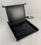 Ibm 1723-17X 1U Flat Panel Console Kit Parts Or Repair. Fixed Price $91.99.