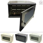 6U Wall Cabinet Network Data Rack For Patch Panel & Pdu Comms. Fixed Price $91.59.