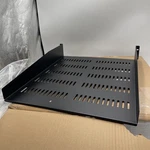 Startech CABSHELF22V 2U 22IN Vented Rack Mount Fixed Server Cabinet. Fixed Price $59.95.