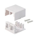 100 Pack Surface Mount Box 2 Port Double Hole Keystone Jack CAT5E/CAT6 White. Fixed Price $85.88.