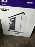 New Nzxt H440 Steel Mid Tower Case - White. Fixed Price $110.00.