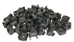 Rackgold 12-24 Black Slide-on Cage Nuts Pack Usa Made G1224-SLD-B50. Fixed Price $20.00.