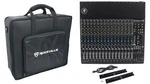 Mackie 1604VLZ4 Mixer 16-CHANNEL Compact Analog 4-BUS W/ Onyx Preamps+bag. Fixed Price $949.90.