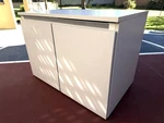 Middle Atlantic C5-FF27-2 Complete Credenza 28U Rack Frame 27IN Depth (white). Fixed Price $1199.99.