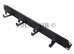 1U Steel 19" Network Rack Mount Cable Management Manager Panel W/4 Fixed D-rings. Fixed Price $19.99.