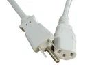 White 15 Feet Long Ac Power Cord For Eliminator Lp 12 Hex Led Par Wash. Fixed Price $12.99.