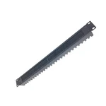 1U Brush Cable Manager Horizontal Rack Mount Management, Black. Fixed Price $27.40.