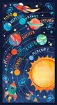 Space Planet Fabric Earth Mars Jupiter Blast Off Cotton By Blank 24"X44" Panel. Fixed Price $10.99.