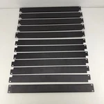 Lot Of 12 Middle Atlantic 1U Rack Blank Panels Steel Covers Black 19". Fixed Price $99.77.