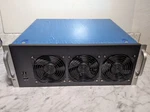 Rackmount 4U 8 Gpu Mining Rig Machine System 4GB,2000W,CASE With Fans. Fixed Price $490.00.