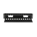 Panduit WMPF1E Patchlink Horizontal Cable Manager 2RU, Front-only, Black. Fixed Price $40.00.