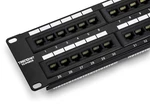 48-PORT CAT6 Unshielded Patch Panel, Wallmount Rackmount, Compatible With. Fixed Price $116.99.
