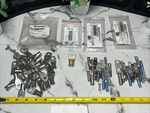 58 Qty! Bulk Mix- Burndy Panduit Barrel Lug Kit Y-ATTRM60-6/6-1TR DA3014 1/0 Awg. Fixed Price $150.00.
