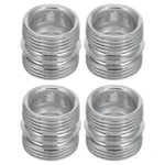4 Pcs Double Head Wire Shelving Connectors Nut Metal Rack Fixing Hardware. Fixed Price $22.81.