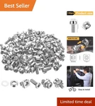 20 Set Rack Mount Screws With Nylon Washers & Cage Nuts For Network Cabinets. Fixed Price $10.39.