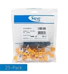 Icc CAT6A RJ45 Keystone Jack For Hd Style (IC107GACYL). Fixed Price $141.12.