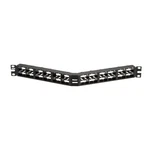 Panduit CPPA48HDWBLY Port 1U Rack High Density Angled Patch Panel Black. Fixed Price $365.00.