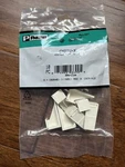 Panduit Cmbiw-x Mini Com Blank Module Pkg Of 8. Fixed Price $9.00.