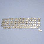 50 Leviton 2-POSITION Bridging Clips For Split M Phone Wiring Blocks 40067-BC. Fixed Price $8.54.