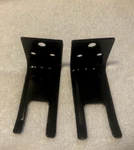 Lot H. D. Fork Style Wall Mount 5-20LB Size Fire Extinguisher Bracket-black. Fixed Price $9.97.