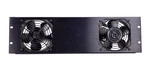 Middle Atlantic QFP-2 Anodized Exhaust Or Intake Fan Panel 3U U573. Fixed Price $53.68.
